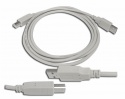 Kabel komputerowy USB wtyk A - wtyk B 5m