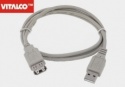 Przedłużacz USB 2.0 wtyk A gniazdo A 1m DSKU24 Vitalco 1380