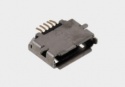 Gniazdo mikro USB AB montażowe smd 2 piny 0576