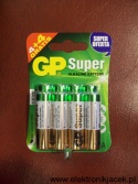 Bateria LR6 alkaliczna GP super alkaline