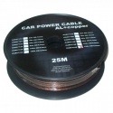 Kabel samochodowy 12Ga OD4.5mm CU+AL 25m KAB0716B