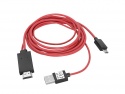 ADAPTER MHL-HDMI MICRO USB/USB HDMI