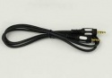 Kabel jack - jack 0,5m (3,5mm stereo) łezka 0,5m Vitalco 5605